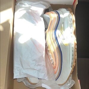 Nike Air Max 97 M Frank Rudy 🍊🔥🔥with Orange and Blue Accents